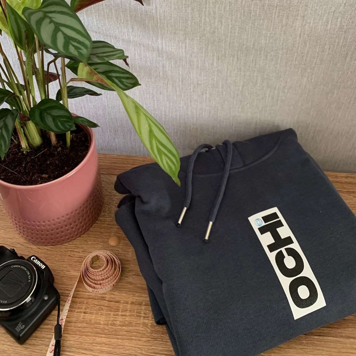 OCHI Unisex Slate Box Logo Heavy Hoodie