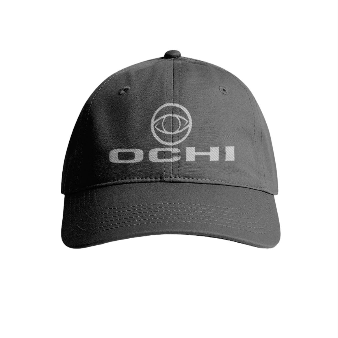 100% organic cotton 6 panel “Dad Style Caps” with embroidered front logo