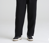 Heavyweight Black/Black Straight Legged Joggers