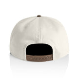 2 Tone Cream/Brown Embroidered SnapBack