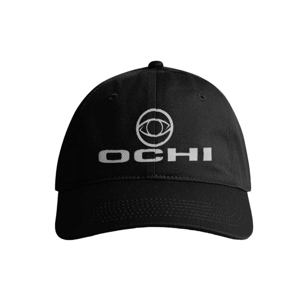 100% organic cotton 6 panel “Dad Style Caps” with embroidered front logo