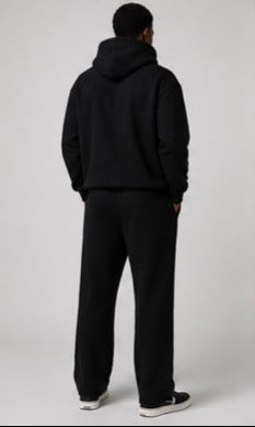 Heavyweight Black/Black Hoodie