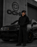 Heavyweight Black/Black Straight Legged Joggers