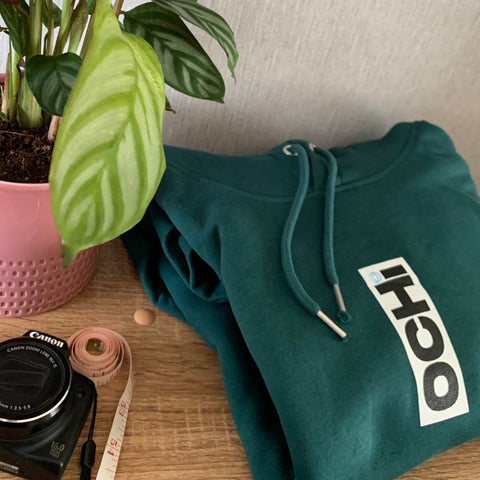 OCHI Unisex Pine Box Logo Heavy Hoodie